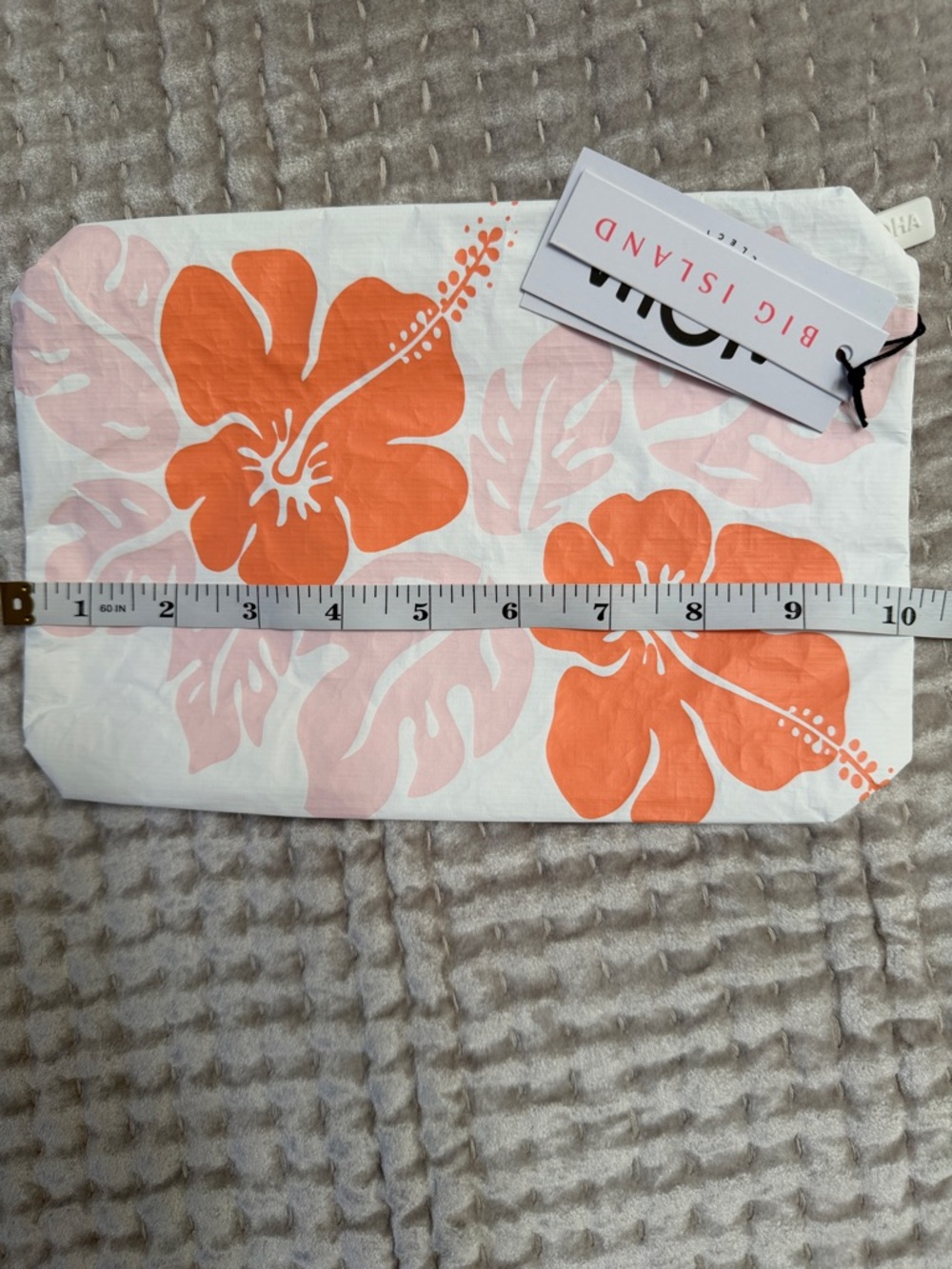 NWT Aloha Big island Hibicus Small Pouch - Picture 9 of 10